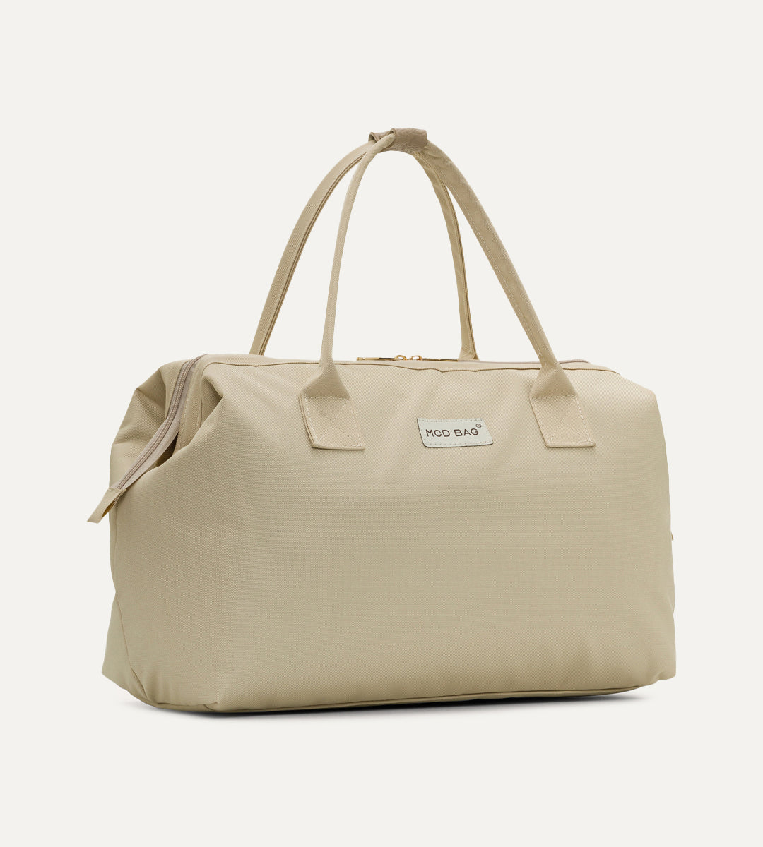 Noven Bej Gold Kumaş Bebek Çantası