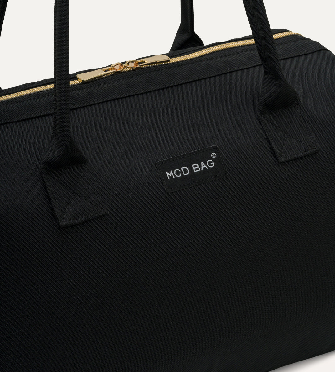 Noven Siyah Gold Kumaş Bebek Çantası