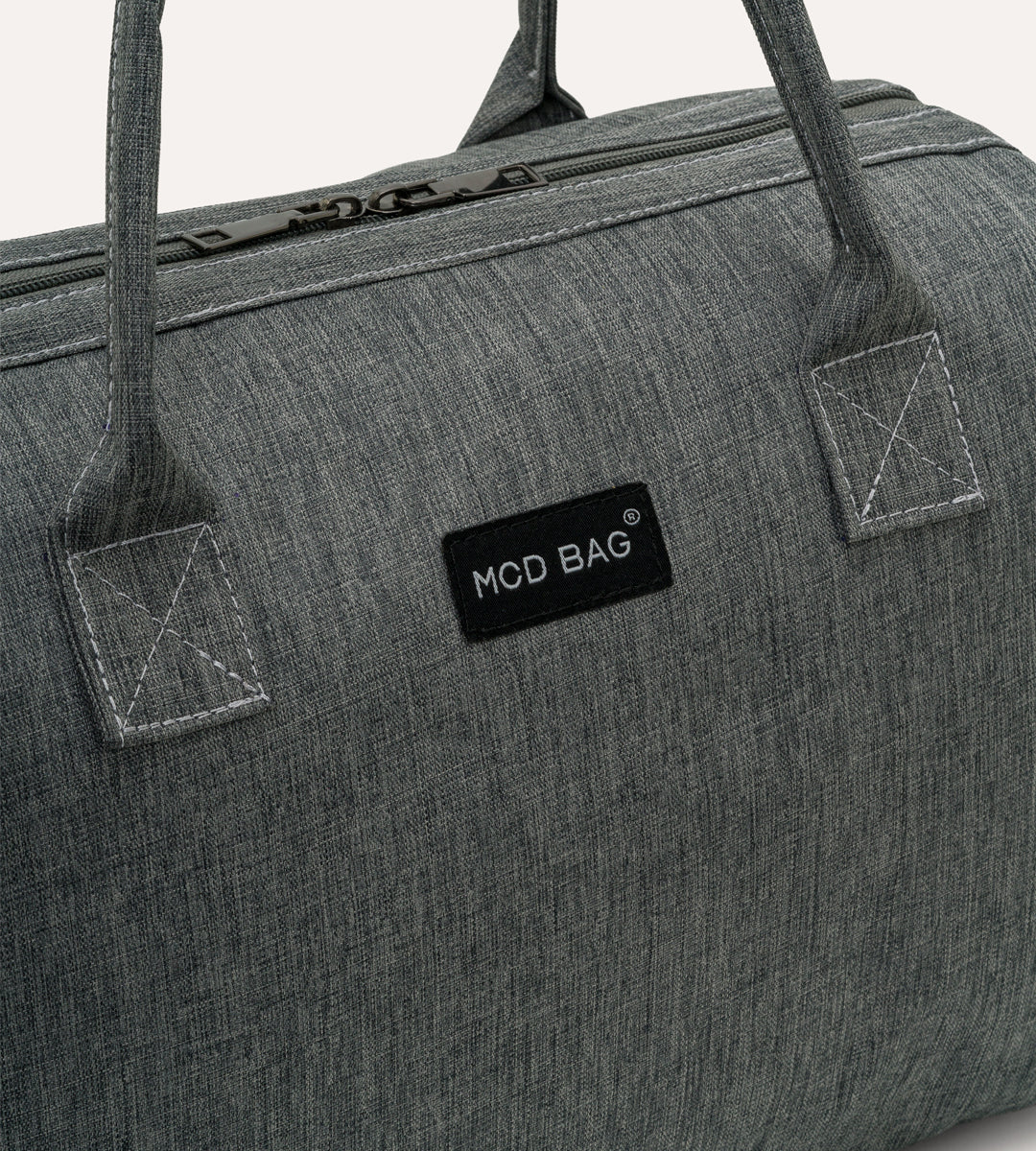 Noven Gri Kumaş Bebek Çantası