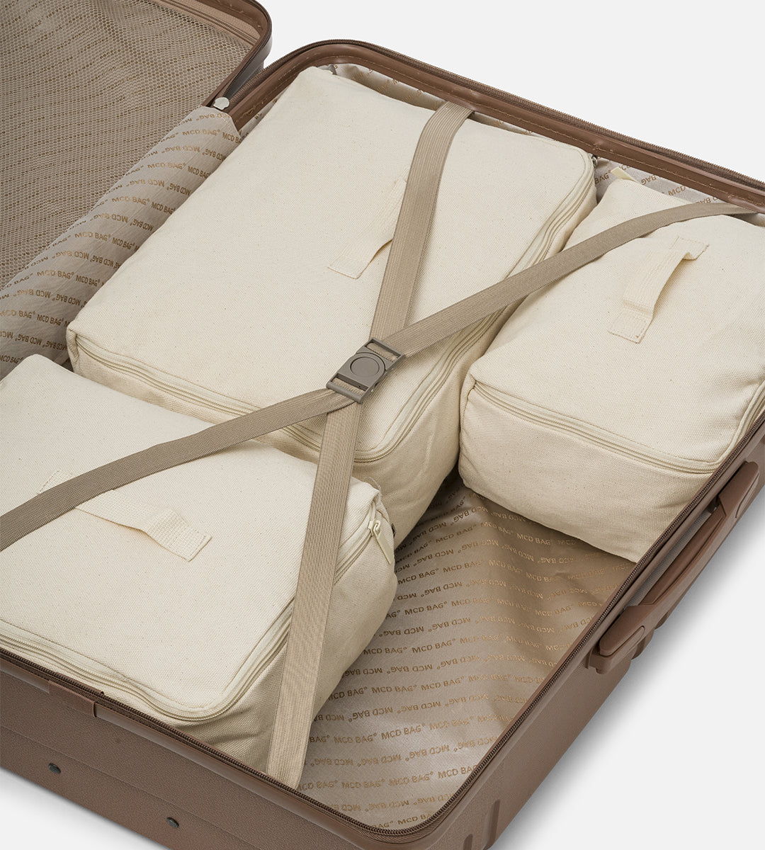 Solia Kahverengi PP Valiz Büyük Boy