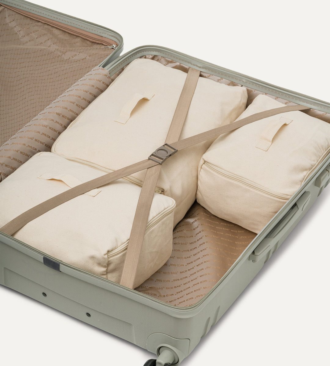 Solia Gri PP Valiz Büyük Boy