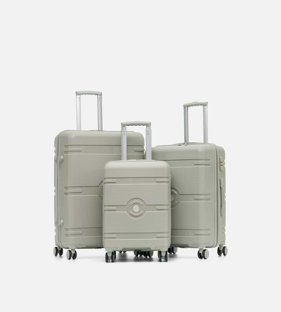 Solia Gri PP Valiz Set