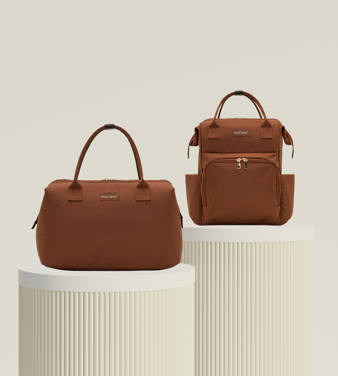 Süper Kahverengi Gold Kumaş Set