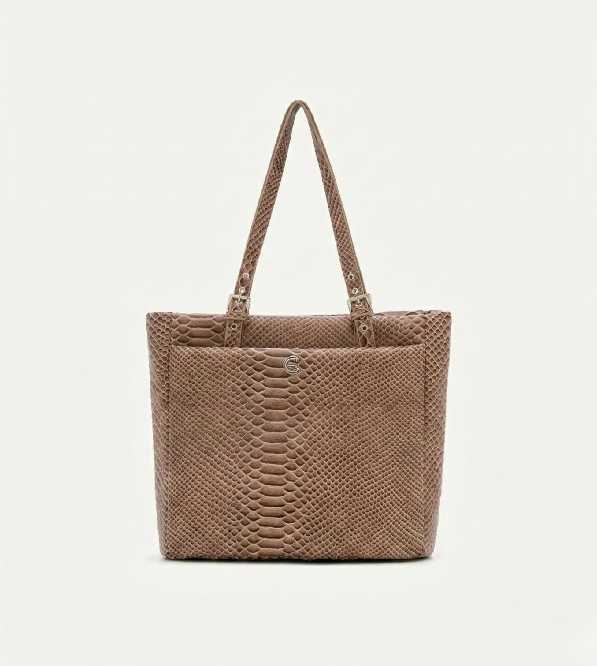 Minore Camel Y. Deri Nikel Bebek Çantası