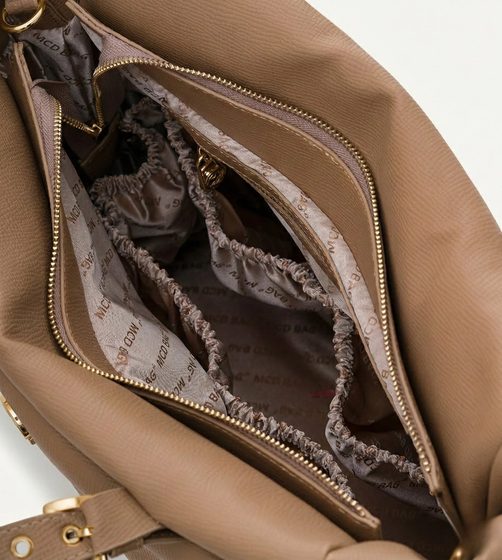 Minore Vizon E. Deri Gold Bebek Çantası